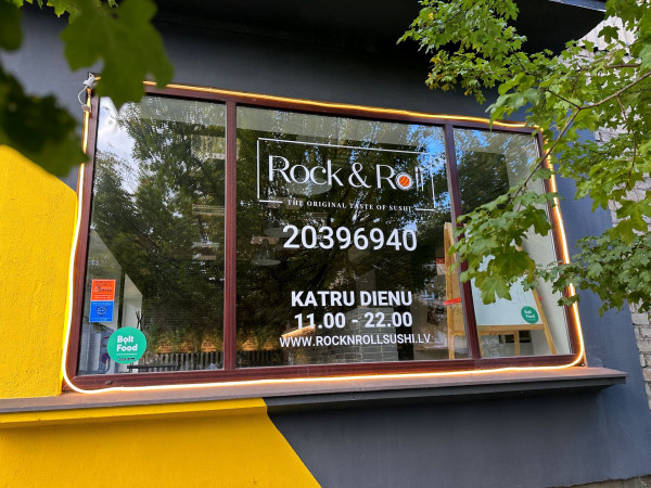 Sušių ir užkandžių baras „Rock &amp; Roll“