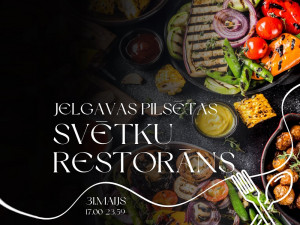 31. maijā uz Lielās ielas norisināsies pirmais Pilsētas svētku restorāns