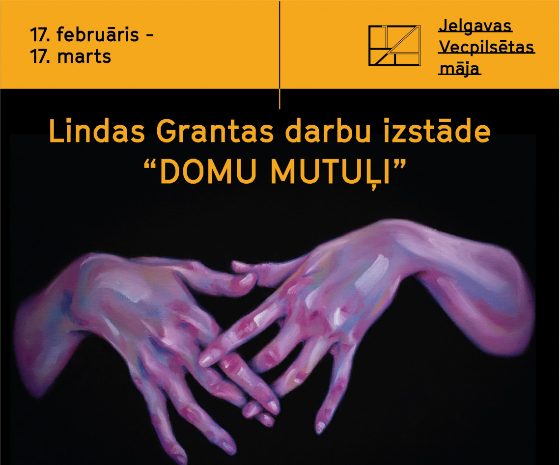 Līdz 17.martam Jelgavas Vecpilsētas mājā – Lindas Grantas darbu izstāde “Domu mutuļi”