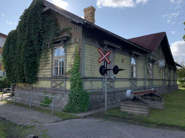  Latvijos geležinkelio istorijos muziejaus Jelgavos ekspozicija 