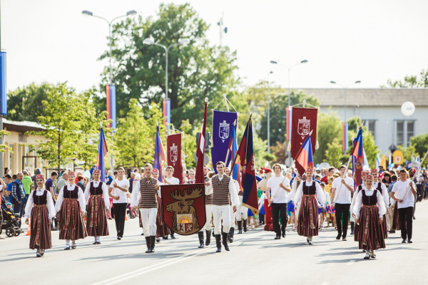 30. maijā Jelgavas pilsētas svētku gājiens