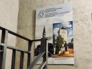 Izstāde-veltīta Sv. Trīsvienības baznīcas torņa atjaunošanas 15 gadu jubilejai