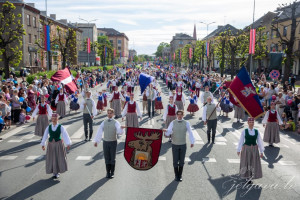 29. maijā Jelgavas pilsētas svētku gājiens
