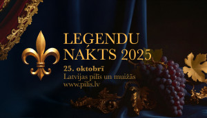 25. oktobrī Leģendu naktī dzīros arī Jelgavas novada muižās