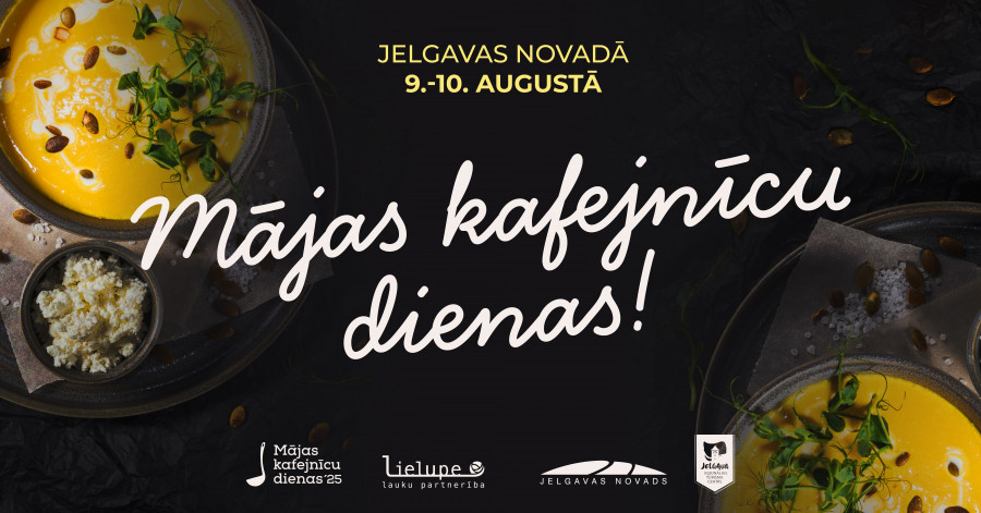 Dodies garšu ceļojumā pa Jelgavas novadu 9. un 10. augustā
