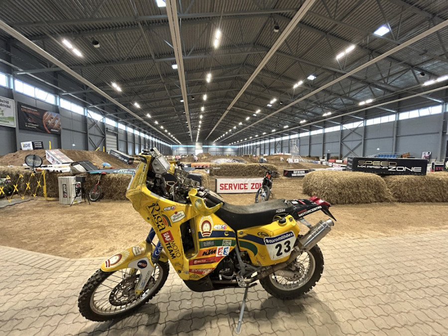 Jaunums! Iekštelpu motokrosa trase "Speed Zone MX Arēna"
