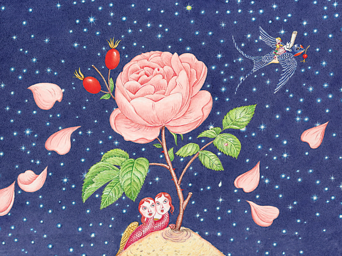 Anitas Paegles ilustrāciju izstāde “Pasaku dārzs”